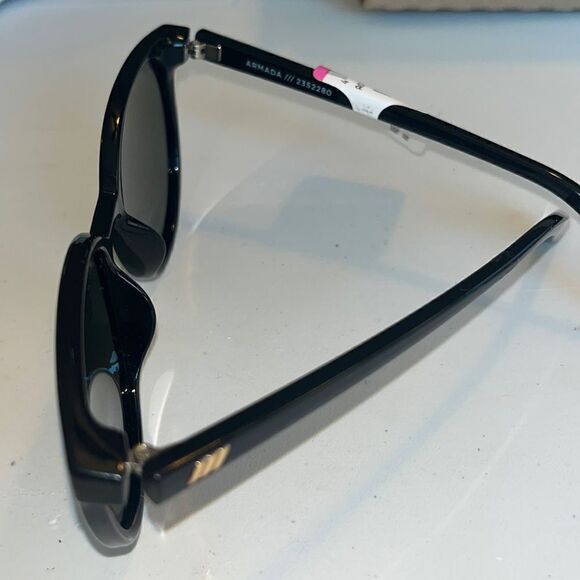 Le Specs Armada 2352280 Sunglasses NWT Black $85 - Picture 6 of 9